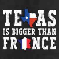 Texas Is Bigger Than France Funny Saying Cool Gift Adult Drive Performance Visor