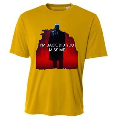 Trump IM Back Did You Miss Me Cooling Performance Crew T-Shirt