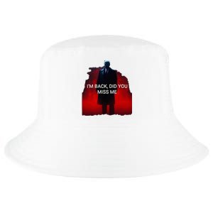 Trump IM Back Did You Miss Me Cool Comfort Performance Bucket Hat