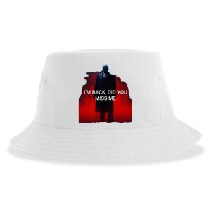 Trump IM Back Did You Miss Me Sustainable Bucket Hat