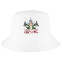 Trump Ill Be Home For Christmas Funny Xmas Cool Comfort Performance Bucket Hat