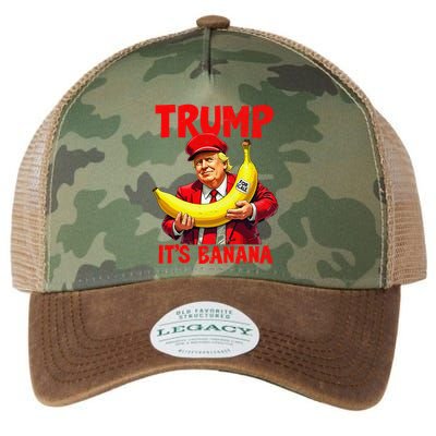 Trump ItS Banana Funny Meme Legacy Tie Dye Trucker Hat