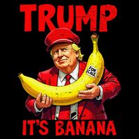 Trump ItS Banana Funny Meme Backpack