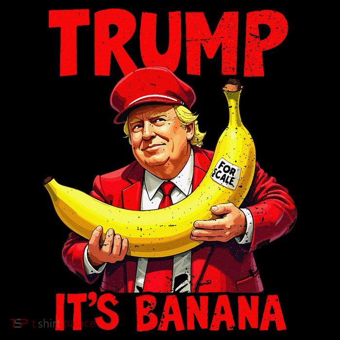 Trump ItS Banana Funny Meme Wool Snapback Cap
