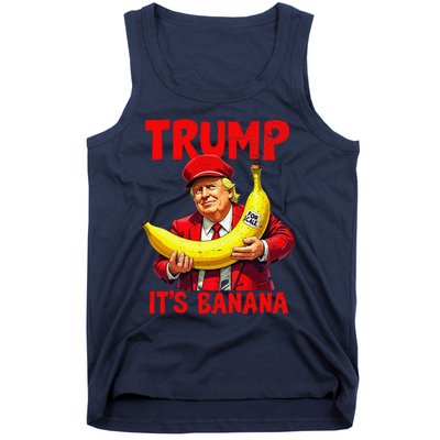 Trump ItS Banana Funny Meme Tank Top