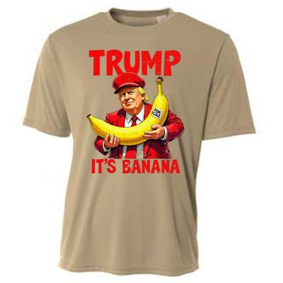 Trump ItS Banana Funny Meme Cooling Performance Crew T-Shirt