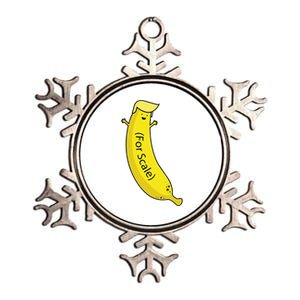 Trump ItS Banana Starship Funny Metallic Star Ornament