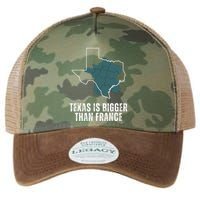 Texas Is Bigger Than France And Armed Funny Usa Legacy Tie Dye Trucker Hat