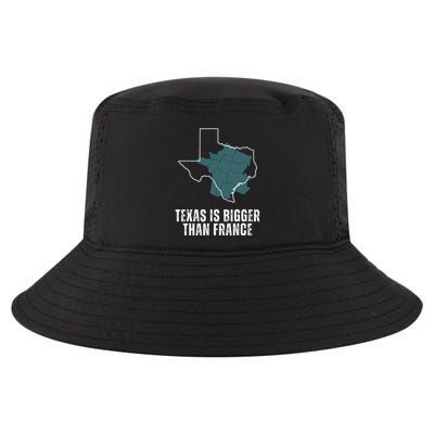 Texas Is Bigger Than France And Armed Funny Usa Cool Comfort Performance Bucket Hat