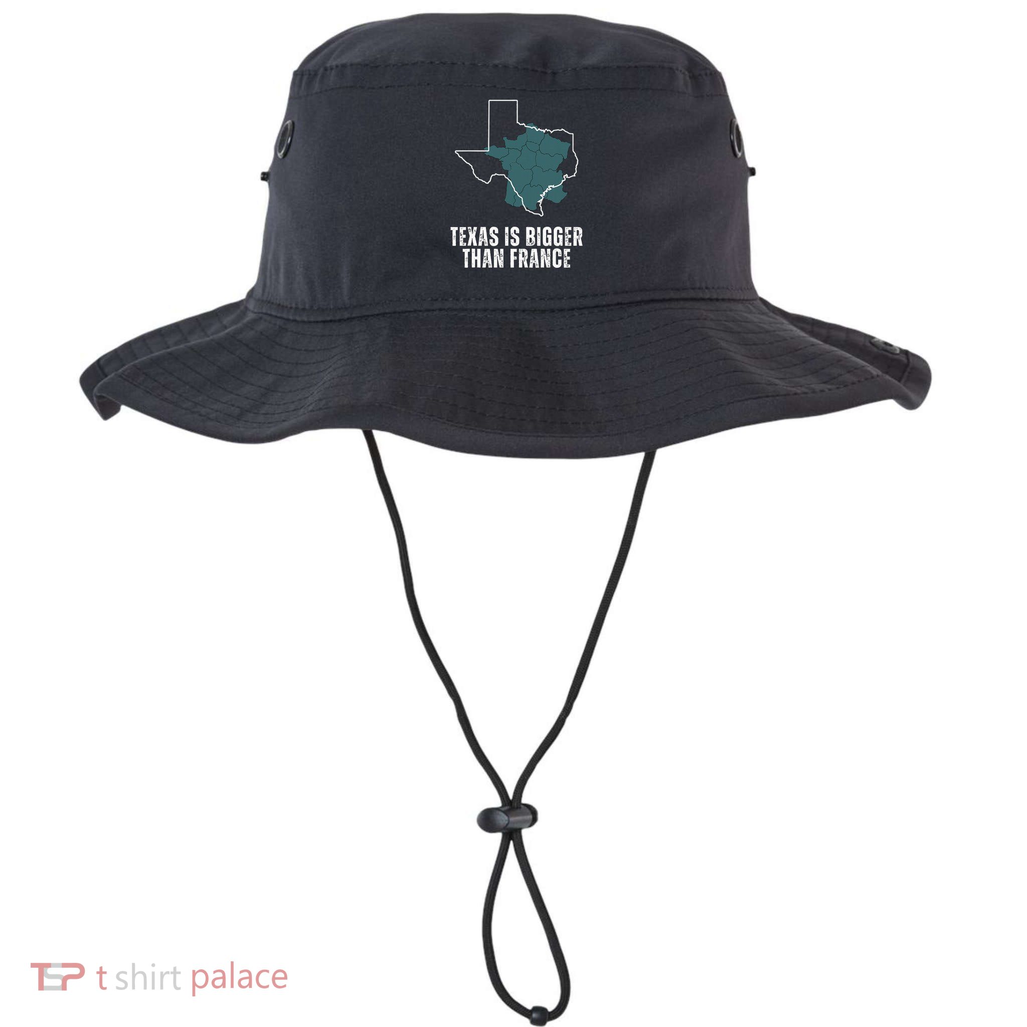 Texas Is Bigger Than France And Armed Funny Usa Bucket Hat