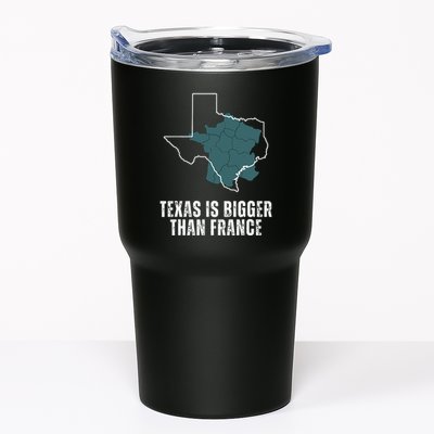 Texas Is Bigger Than France And Armed Funny Usa Tumbler
