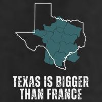 Texas Is Bigger Than France And Armed Funny Usa Microfiber Hand Towel