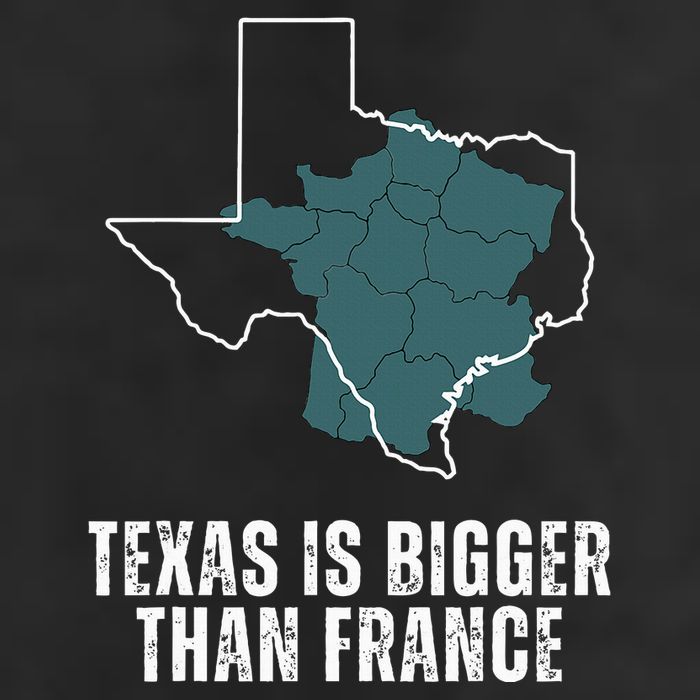 Texas Is Bigger Than France And Armed Funny Usa Microfiber Hand Towel