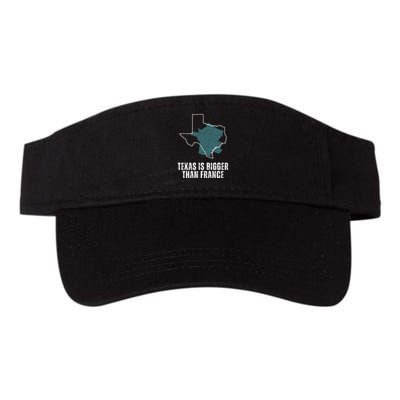Texas Is Bigger Than France And Armed Funny Usa Visor