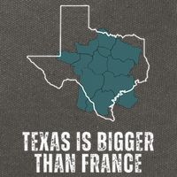 Texas Is Bigger Than France And Armed Funny Usa Cotton Canvas Backpack