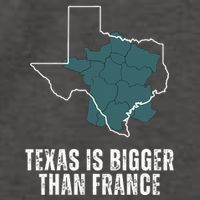 Texas Is Bigger Than France And Armed Funny Usa Vector Backpack