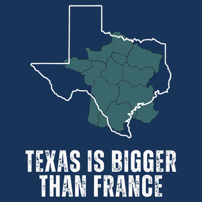 Texas Is Bigger Than France And Armed Funny Usa Infant Baby Jersey Bodysuit