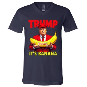 Trump ItS Banana Starship Funny V-Neck T-Shirt