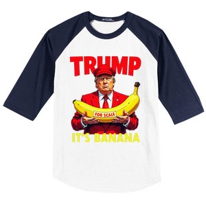 Trump ItS Banana Starship Funny Baseball Sleeve Shirt