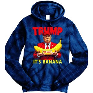 Trump ItS Banana Starship Funny Tie Dye Hoodie