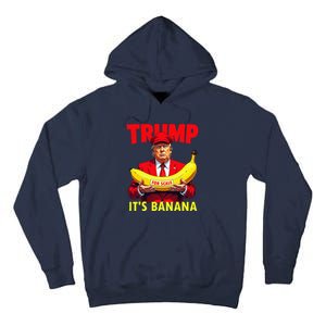 Trump ItS Banana Starship Funny Tall Hoodie