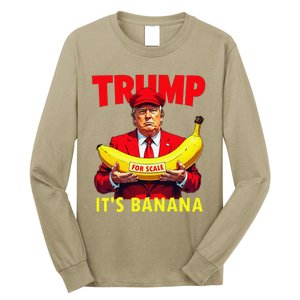 Trump ItS Banana Starship Funny Long Sleeve Shirt