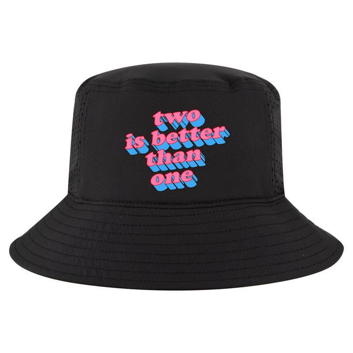 Two Is Better Than One Valentine Cool Comfort Performance Bucket Hat