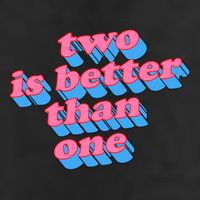 Two Is Better Than One Valentine Cool Comfort Performance Bucket Hat