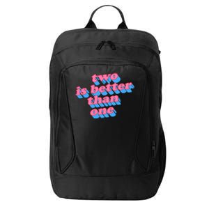 Two Is Better Than One Valentine City Backpack