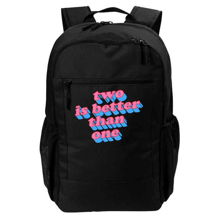 Two Is Better Than One Valentine Daily Commute Backpack