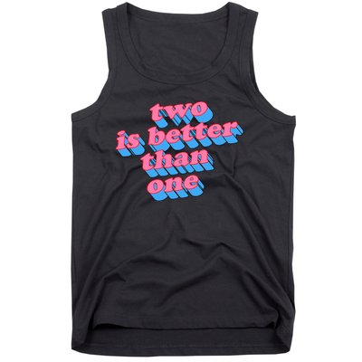 Two Is Better Than One Valentine Tank Top