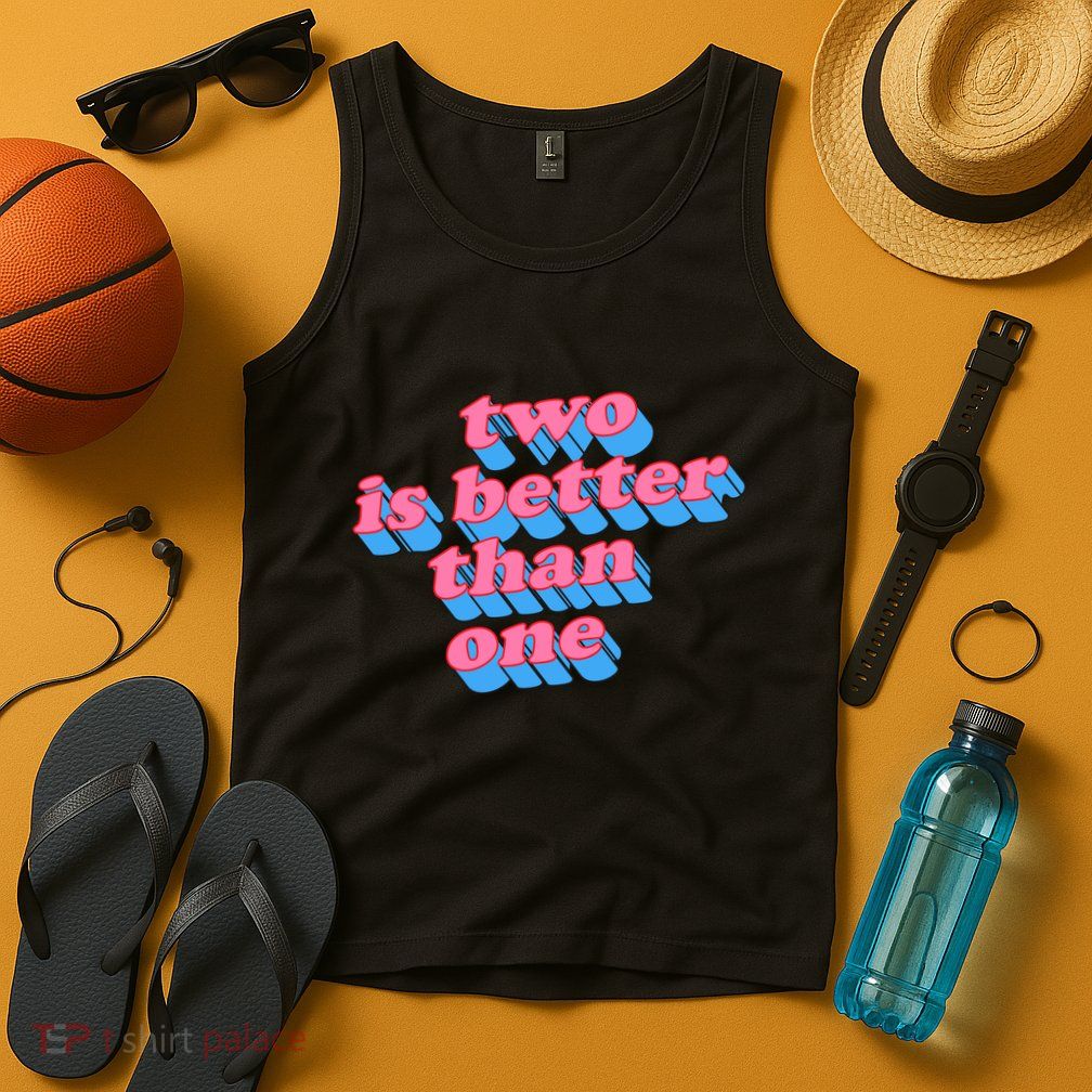 Two Is Better Than One Valentine Tank Top