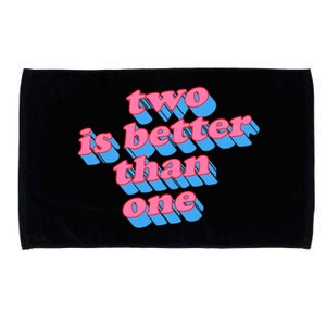 Two Is Better Than One Valentine Microfiber Hand Towel