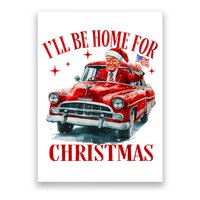 Trump ILl Be Home For Christmas Funny Xmas Poster