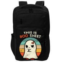 This Is Boo Sheet Funny Halloween Costumes Funny Halloween Impact Tech Backpack