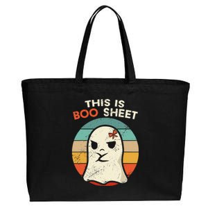 This Is Boo Sheet Funny Halloween Costumes Funny Halloween Cotton Canvas Jumbo Tote