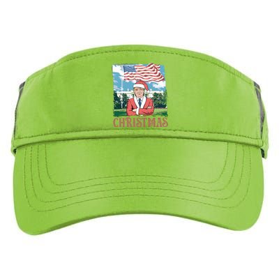 Trump ILl Be Home For Christmas Humorous Trump Christmas Adult Drive Performance Visor