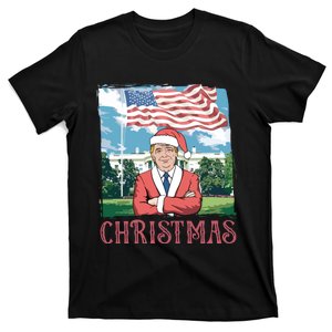 Trump ILl Be Home For Christmas Humorous Trump Christmas T-Shirt