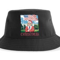 Trump ILl Be Home For Christmas Humorous Trump Christmas Sustainable Bucket Hat