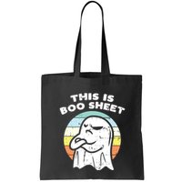 This Is Boo Sheet Ghost Retro Halloween Costume Bag