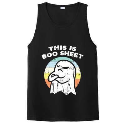 This Is Boo Sheet Ghost Retro Halloween Costume PosiCharge Competitor Tank