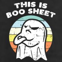 This Is Boo Sheet Ghost Retro Halloween Costume Microfiber Hand Towel