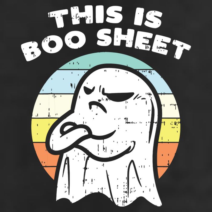 This Is Boo Sheet Ghost Retro Halloween Costume Microfiber Hand Towel