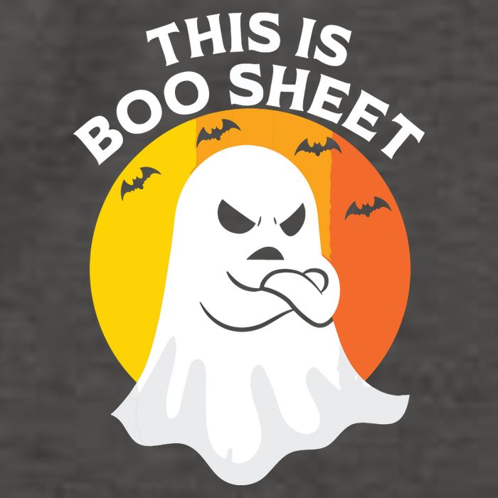 This Is Boo Sheet Ghost Retro Halloween Costume Vector Backpack