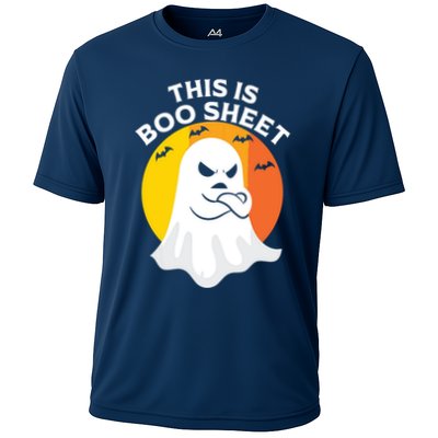 This Is Boo Sheet Ghost Retro Halloween Costume Performance Shirt