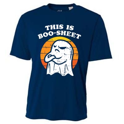 This Is Boosheet Ghost Halloween Cooling Performance Crew T-Shirt