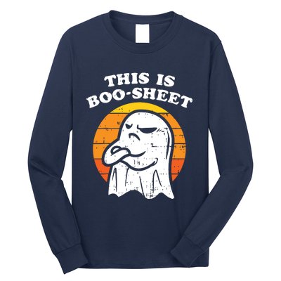 This Is Boosheet Ghost Halloween Long Sleeve Shirt