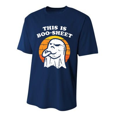 This Is Boosheet Ghost Halloween Performance Sprint T-Shirt