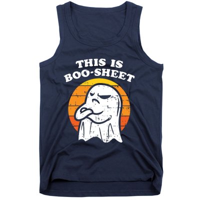 This Is Boosheet Ghost Halloween Tank Top