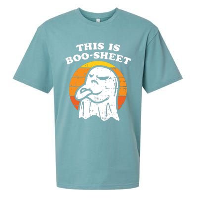 This Is Boosheet Ghost Halloween Sueded Cloud Jersey T-Shirt